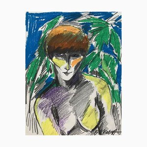 Hanna Bakula, Autorretrato, 1985