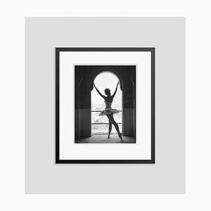 Margot Fonteyn Silver Gelatin Resin Print Framed in Black by Baron