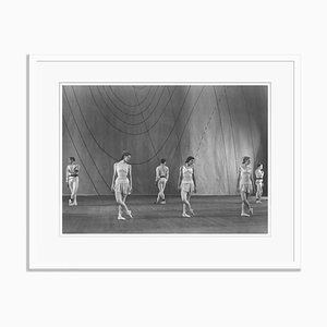 Symphonic Variations Silver Gelatin Resin Print Framed in White by Baron