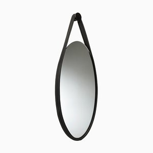 Miroir Hide Noir par Mikkel Vandborg pour Favius