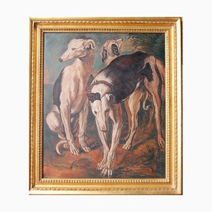 Three Greyhounds in the Style of J. Snyders, 2010
