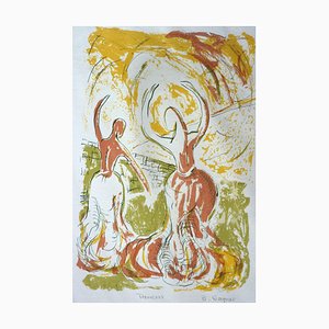 Barbara Wagner, Dancers 16, 2016, Silkscreen Print