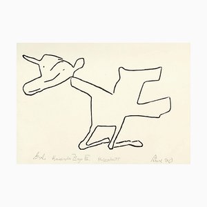 Jerzy Panek, Kneeling Goat III, 1969