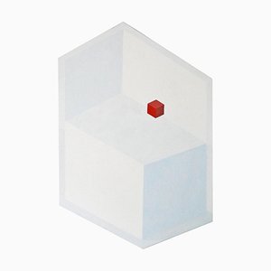 Juliusz Kosin, a Podium with a Red Dice, 2018