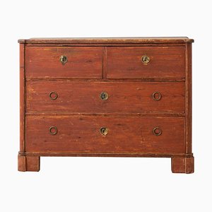 Low Swedish Chest of Drawers