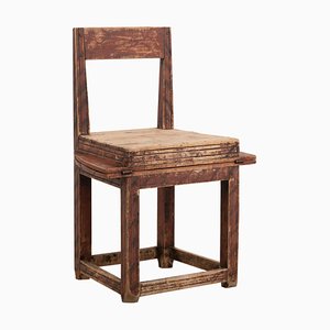 Sedia/tavolo trasformabile, XIX secolo