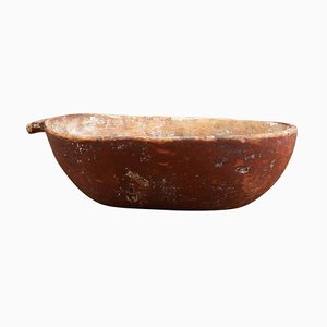 Mid-19th Century Swedish Wooden Birch Burl Bowl