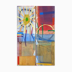 Bloomstone (Day Into Night), Pintura abstracta, 2016