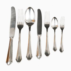Silver Cutlery Set, 1800s