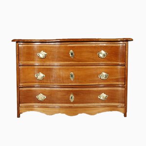 Baroque Cherry Wood Chest of Drawers, 18th-Century