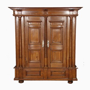 Louis Seize Schrank mit Einer Tür aus Eiche, 18. Jahrhundert bei Pamono