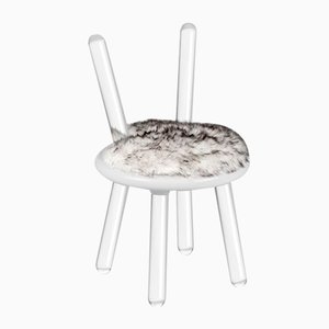 Illusion White Bear Chair from BDV Paris Design furnitures