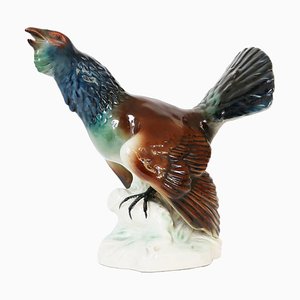 Figurina vintage di gallo cedrone di Cortendorf / Goebel Germany