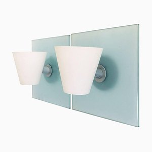 Lampade da parete in vetro di Murano di Giovanni Levanti per Foscarini, Italia, set di 2