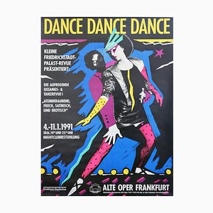 Tanz Tanz Tanz, Deutsches Plakat, 1991