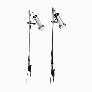 Gelenkige Schreibtisch-Klemmlampen von Staff, Deutschland 1960, 2er Set