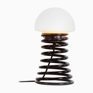 Spirale Tischlampe aus Murano Glas, 1960er, Deutschland