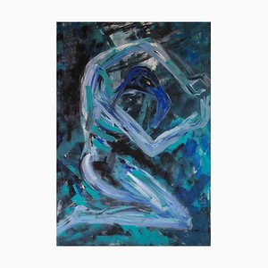 Ingrid Stolzenberg, Männliche Chimäre, Deutsche Malerei des Post-Expressionismus