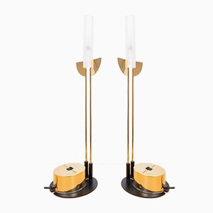 Postmodern Table Lamps Attributed to Giorgetti, Italy, 1980s, Set of 2