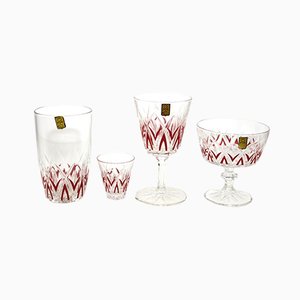Glass Tableware Set from VCM Europ Glass, Set of 24