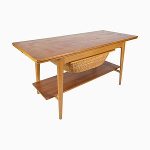 Couchtisch aus Eiche und Teak, Dänemark, 1960er