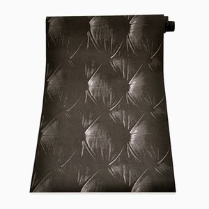 Papel pintado Chesterfield en negro