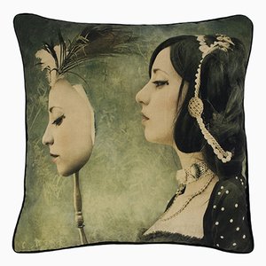 Black Mirror Cushion by Mineheart