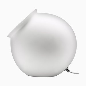 Weiße Cauldron Tischlampe in Weiß