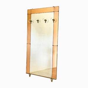 Porte-Miroir de Cristal Art, 1960s