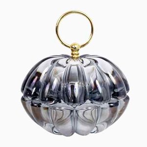 Azucarero o plato bombón de cristal de Murano, años 70