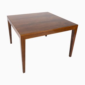 Coffee Table in Rosewood by Severin Hansen for Haslev Furniture, 1960s