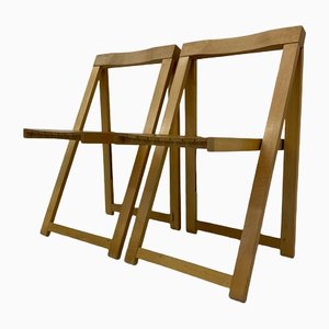 Chaises Pliantes par Aldo Jacober pour Alberto Bazzani, 1960s, Set de 2