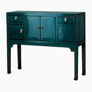 Blue Lacquer Ladies Cabinet
