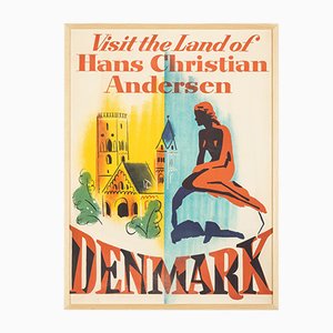 Danish Tourist Board Hans Christian Andersen Poster, 1960s