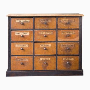 Vintage Grocery Sideboard or Chest of Drawers