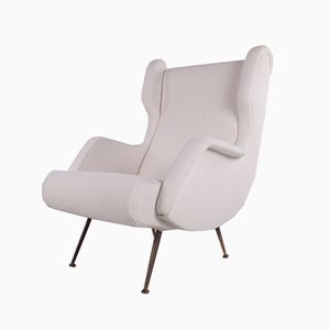Mid-Century Modern Senior Lounge Chair by Marco Zanuso for Arflex