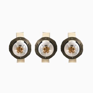 Wall Lights from Mazzega, Set of 3