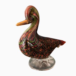 Murano Glass Tour D'Argent Paris Duck Sculpture