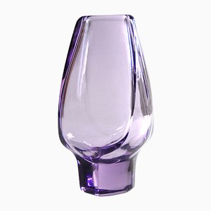 Glass Vase by Aloys F. Gangkofner for Hessenglas, Germany, 1950s