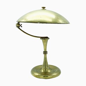 Brass Desk Lamp by Angelo Lelli, Italy, 1950s