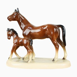 Mid-Century Skulptur aus Pferden, 1960er