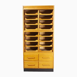 Single Fronted Haberdashery Storage Unit from Sturrock & Son, 1950s