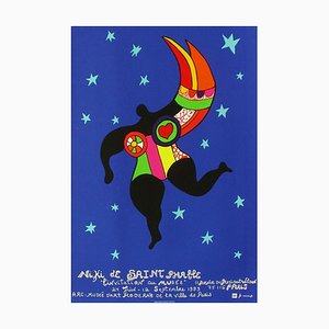 Expo 93 L'Invitation au Musée Poster von Niki De Saint Phalle