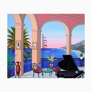 Terrasse au piano par Francis Fanch Ledan