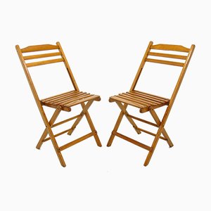 Folding Chairs, 1970s, Set of 2