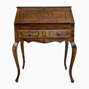 Escritorio plegable estilo Louis XV con un cajón, años 50