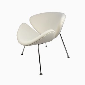 Chaise Slice Orange par Pierre Paulin pour Artifort, 1980s