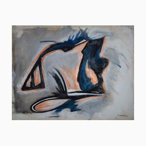 Giorgio Lo Fermo, Abstract Shape, Huile sur Toile, 2021