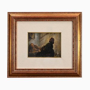 Unbekannt, Die Diskussion, Öl an Bord, 19. Jh.