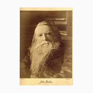 Charles Philip McCarthy, Porträt von John Ruskin, Fotografie, 1890er